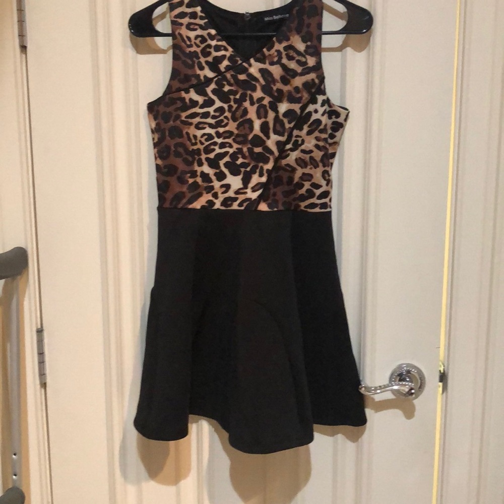 Leopard skaters dress